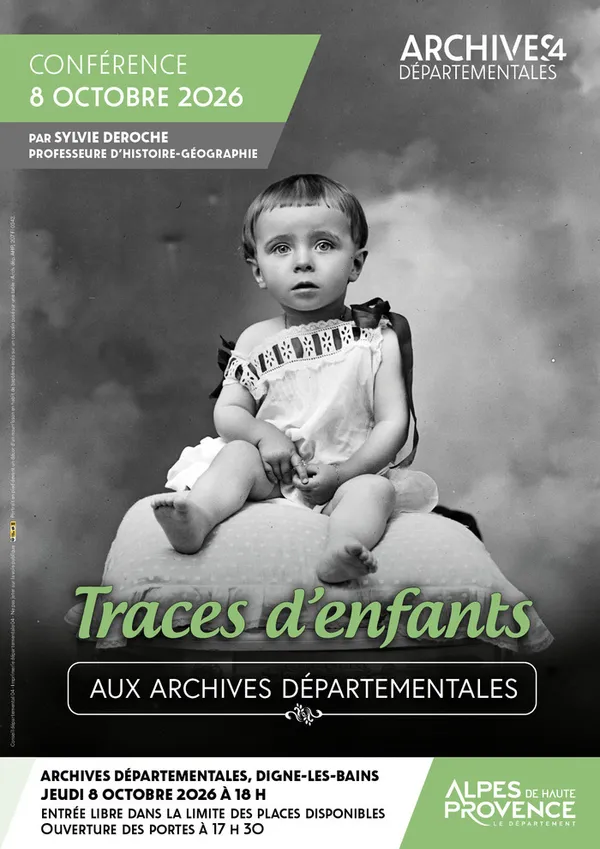 Traces d'enfants aux Archives départementales