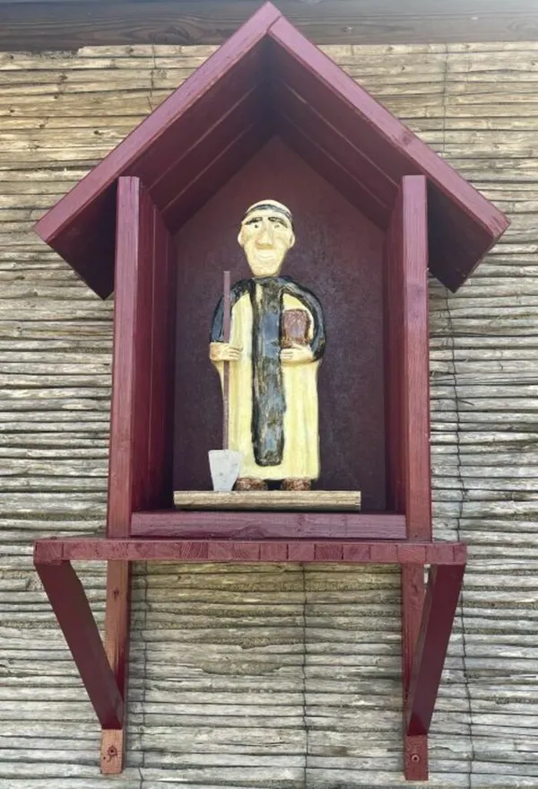 Saint Fiacre et le regard du jardinier
