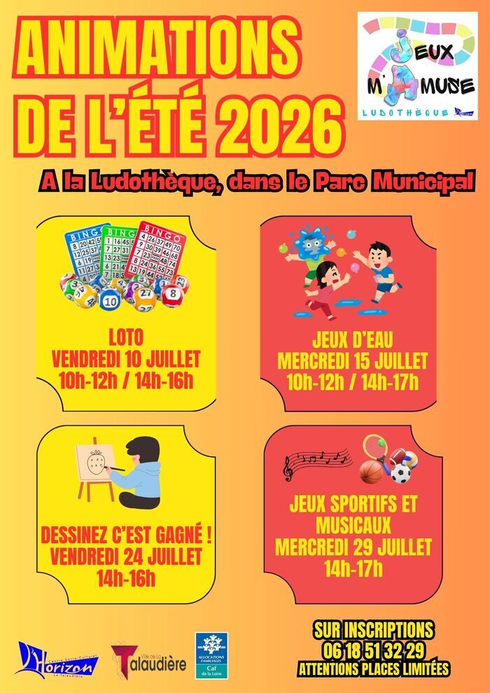 Animations de l'été 2026