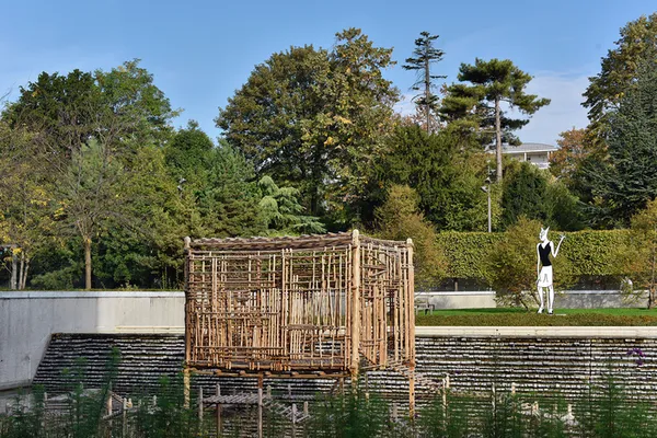 Visite du jardin de sculptures du MAC VAL