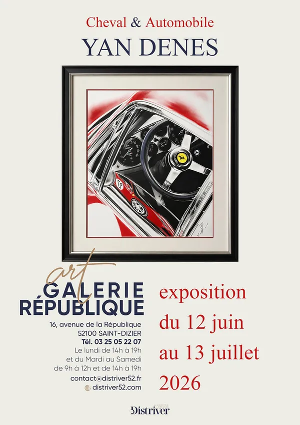 Cheval & Automobile, exposition de Yan Denes