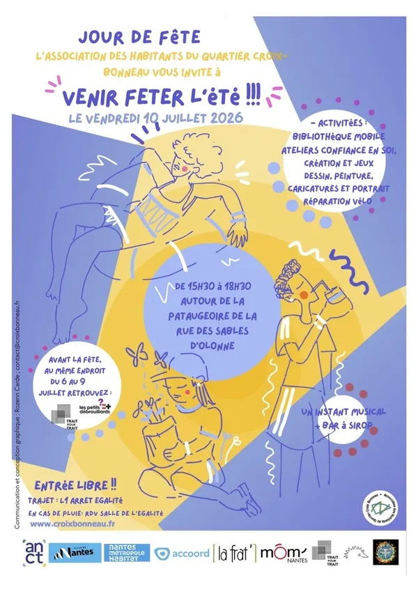 Fête de l'été au quartier Croix-Bonneau