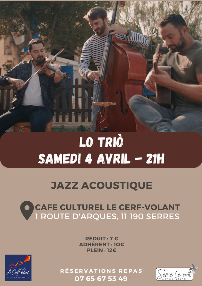 Concert de Lo Triò : Jazz acoustique