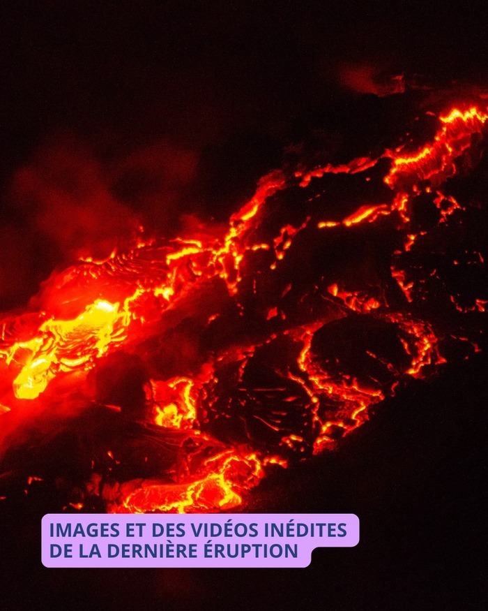 Revivez la dernière éruption du Piton de la Fournaise !