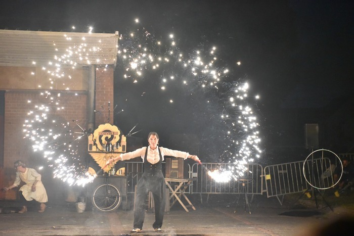 Spectacle de feu