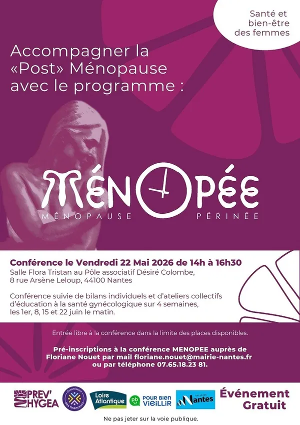 Conférence : Accompagner la post-ménopause avec le programme Ménopée
