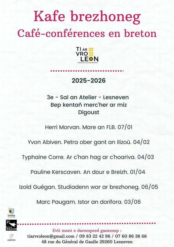 Kafe brezhoneg gant Marc Paugam
