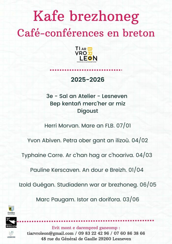 Kafe brezhoneg avec Izold Guégan