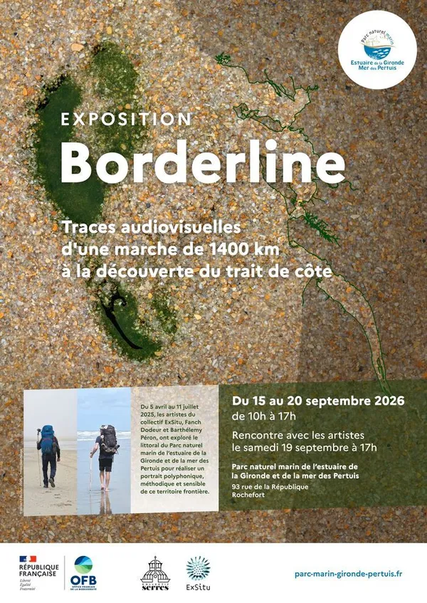 Exposition dans les locaux du Parc naturel marin Estuaire de la Gironde et mer des Pertuis