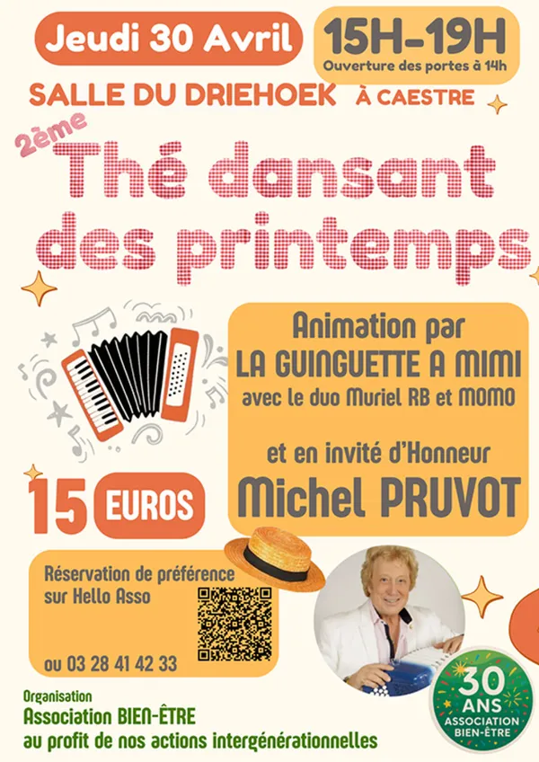 THÉ DANSANT DES PRINTEMPS
