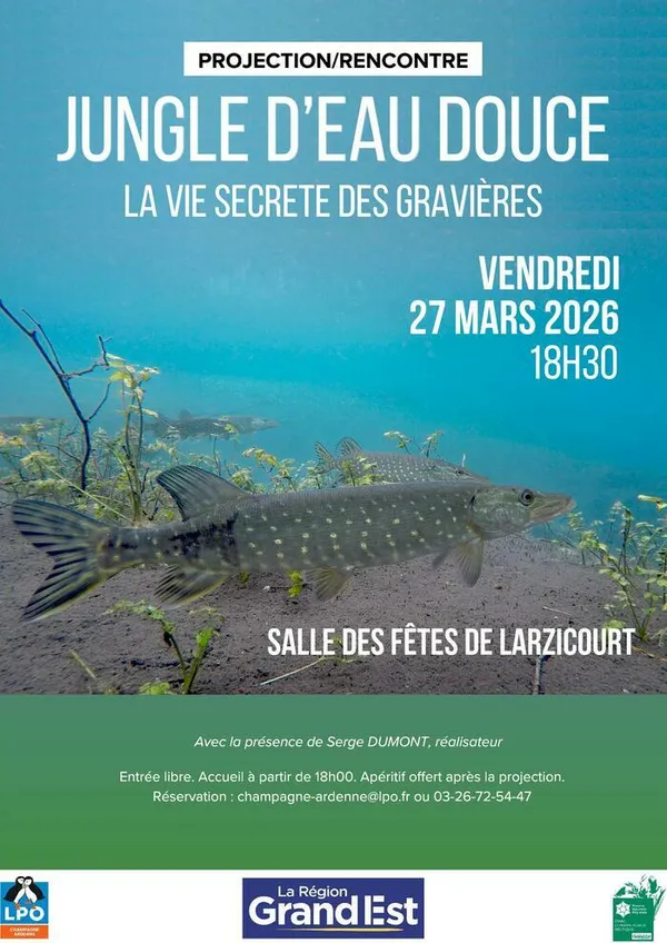 Ciné-débat autour du film "JUNGLE D'EAU DOUCE"