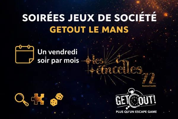 Soirée GetOut avec Les Étincelles 72 !