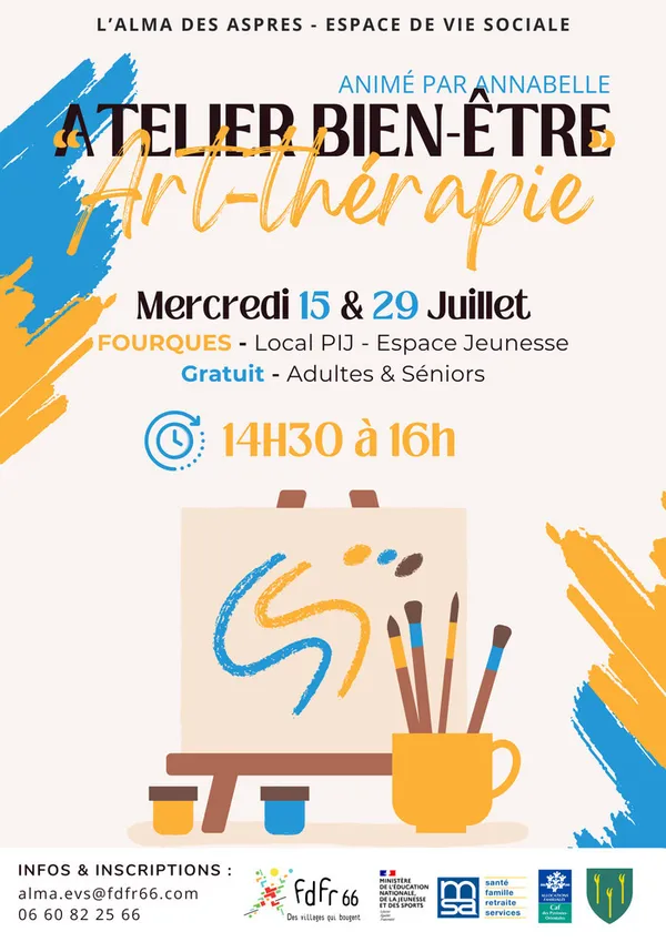 Atelier bien-être Art thérapie