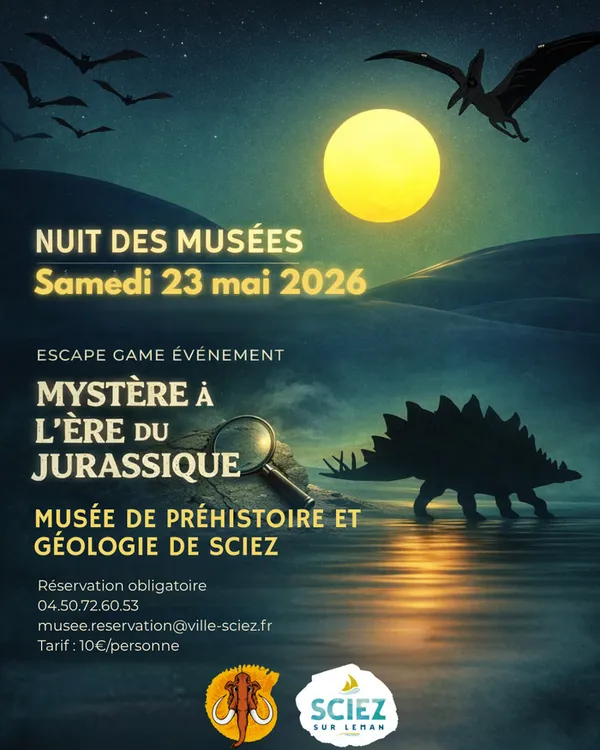 Escape game - Mystère à l'ère du jurassique