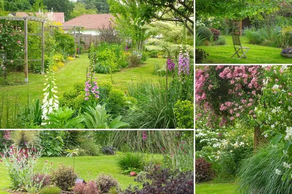 Visite apaisante d'un jardin romantique en Béarn