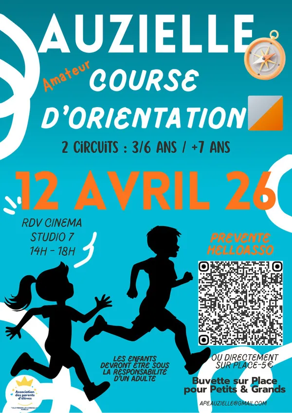 Course d'Orientation à partir de 3 ans