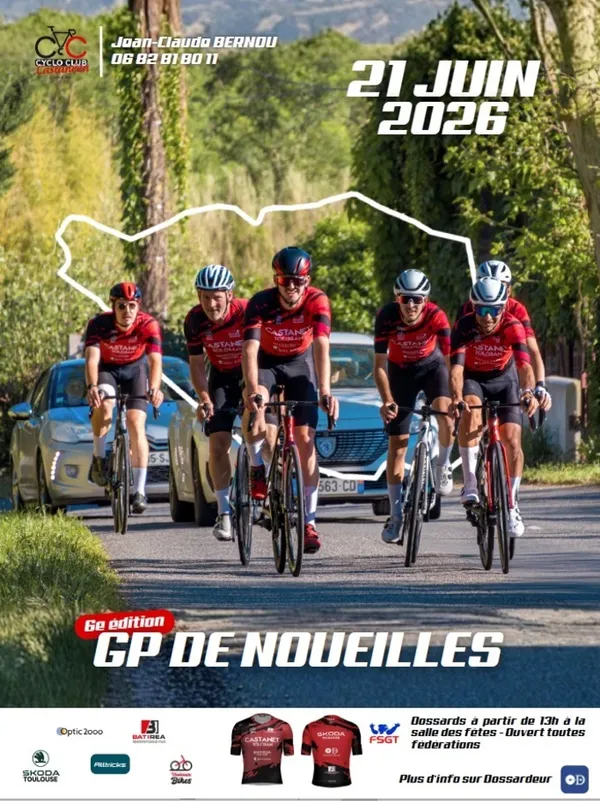 |ANNULÉ POUR CAUSE DE CANICULE|  6e Grand Prix cycliste de Noueilles
