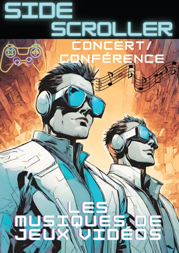 Concert-conférence : Side Scroller, la musique dans les jeux vidéo