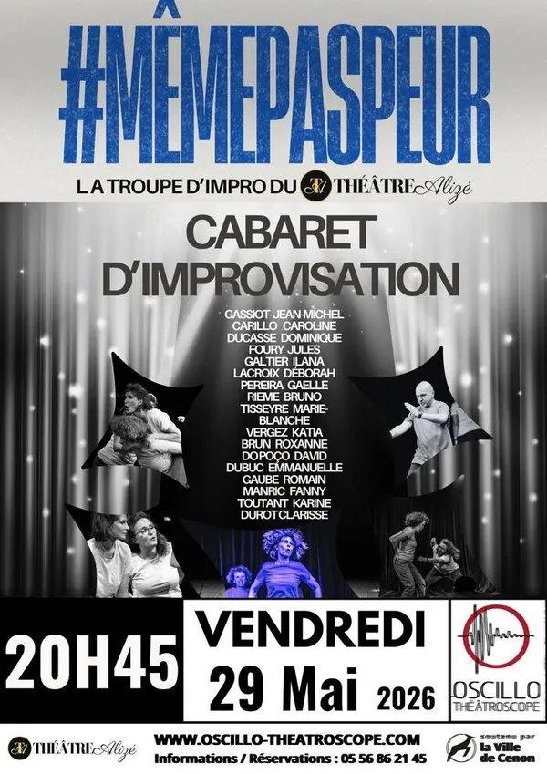 Le cabaret des #mêmepaspeur