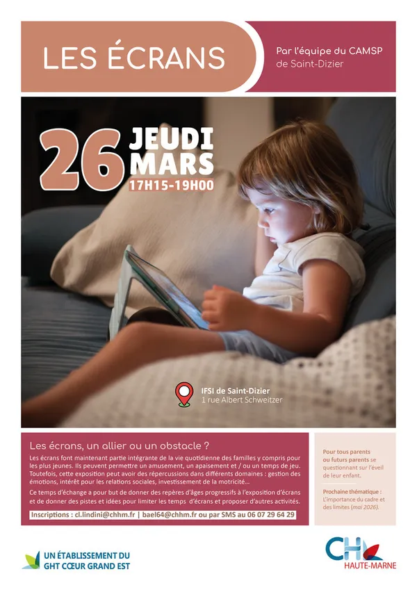 Temps d'échange sur les enfants et les écrans
