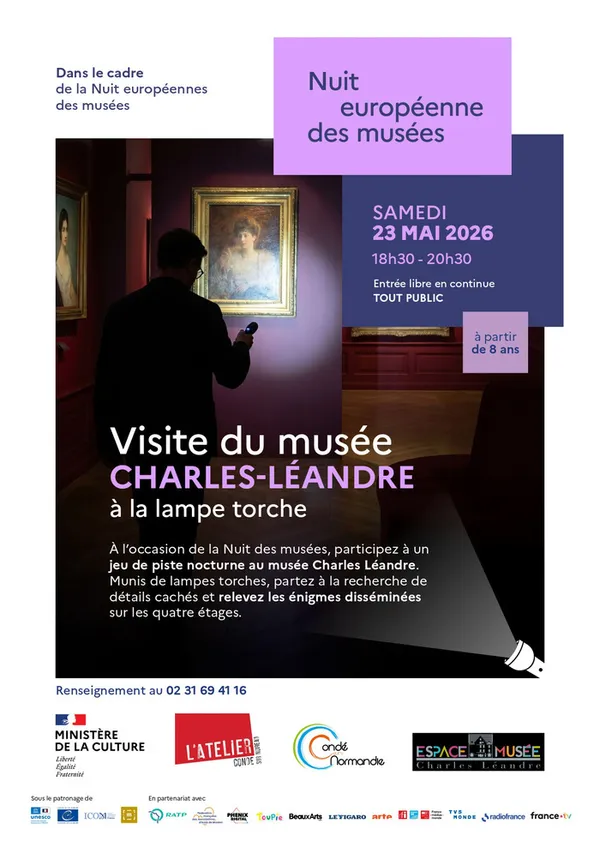 Jeu : visite du musée à la lampe torche