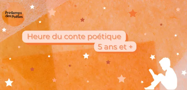 Heure du conte poétique pour les grands à la médiathèque