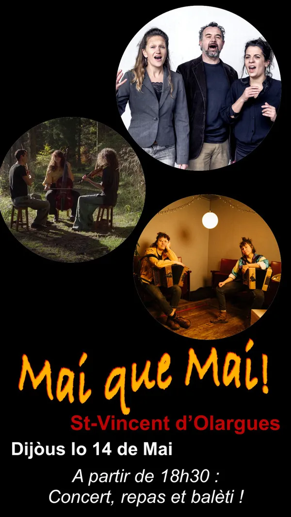Festival Mai que Mai, Dijòus lo 14 de Mai (suite)