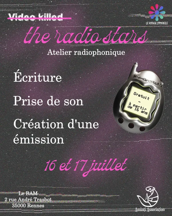 Atelier de création et d'enregistrement d'une émission de radio !