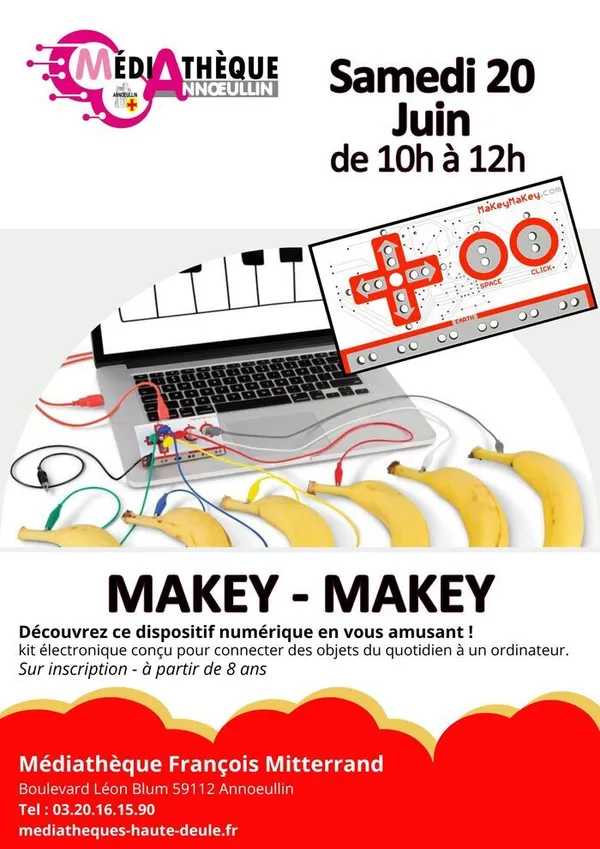 Atelier Numérique - Makey Makey