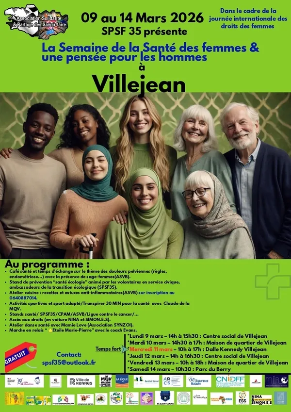 Semaine de la Santé des femmes – SPSF 35