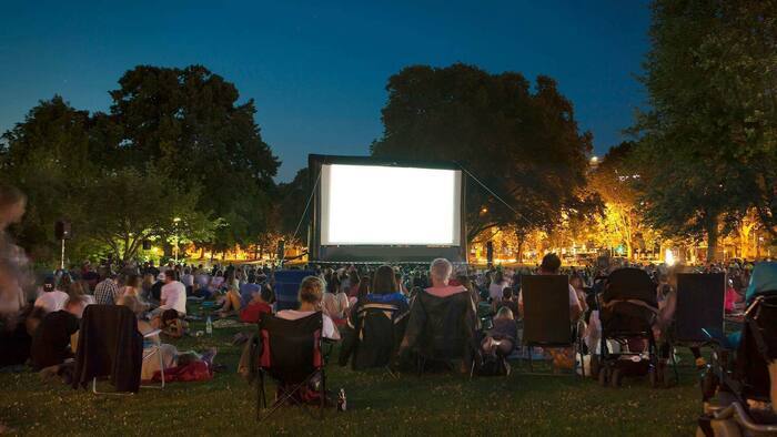 Cinéma en plein air