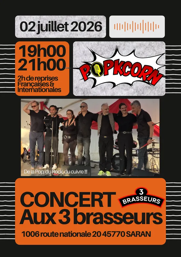 CONCERT POP ROCK SARAN