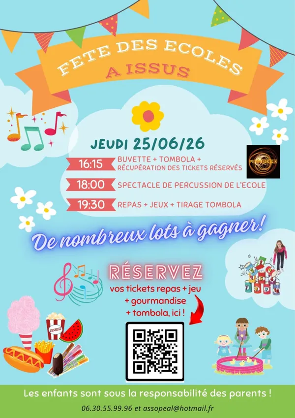 Fête des Ecoles du RPI à Issus