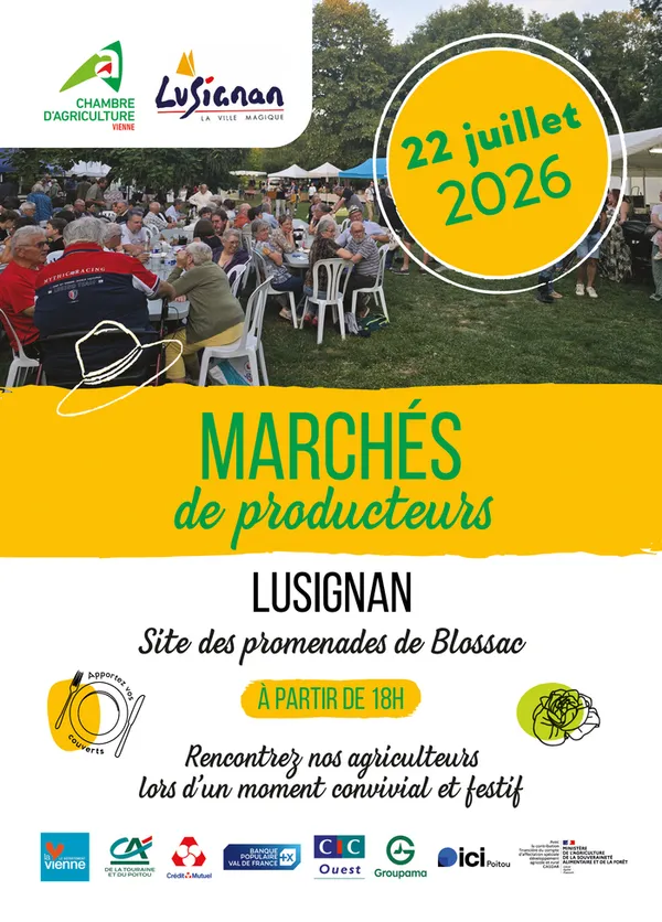 Marchés de producteurs - Lusignan
