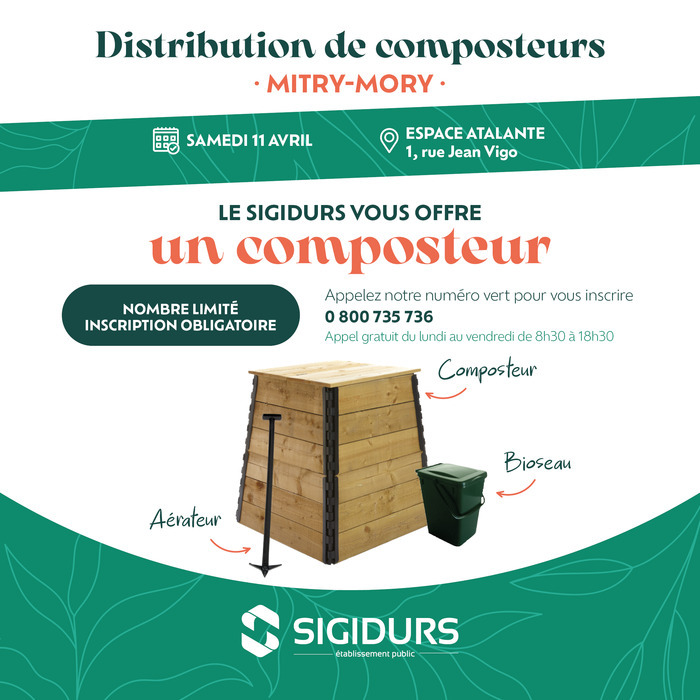 Le Sigidurs vous offre un composteur
