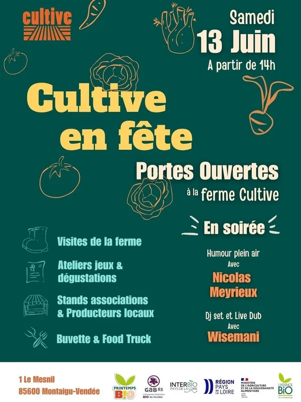 CULTIVE EN FETE - Portes Ouvertes