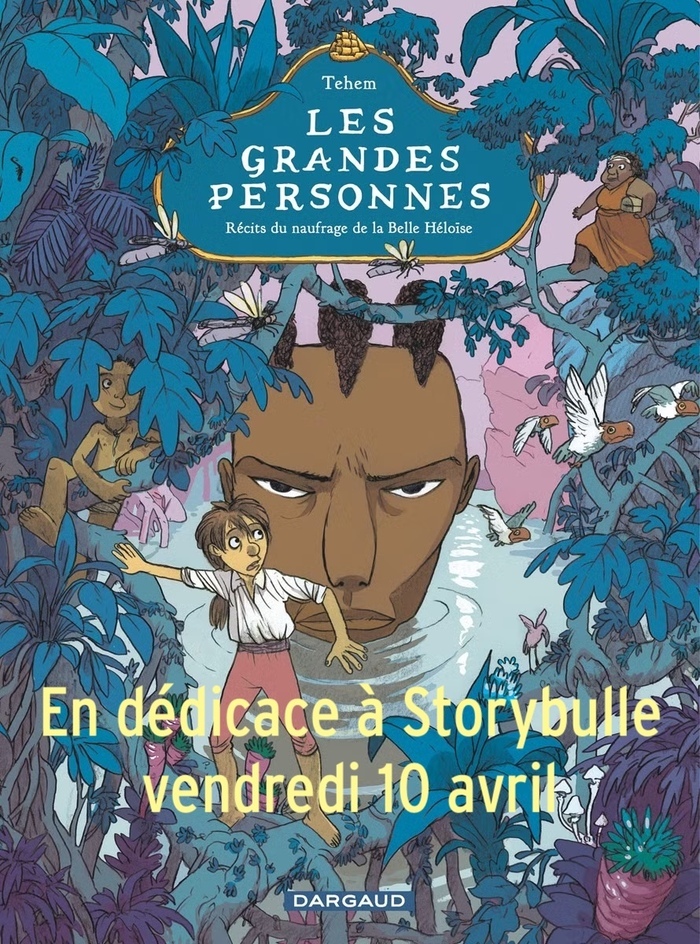 Tehem dédicace « Les Grandes Personnes »