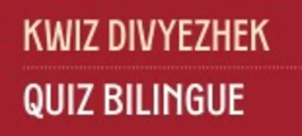Quiz bilingue