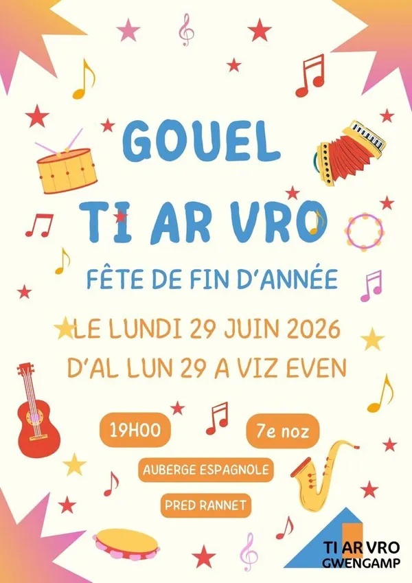 Fête de fin d'année de Ti ar vro Gwengamp