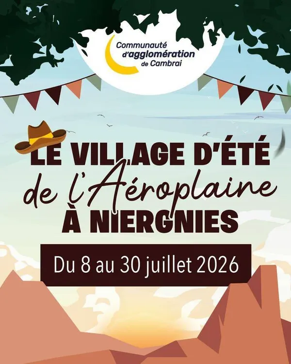 Village d'été de l'Aéroplaine à Niergnies ☀️