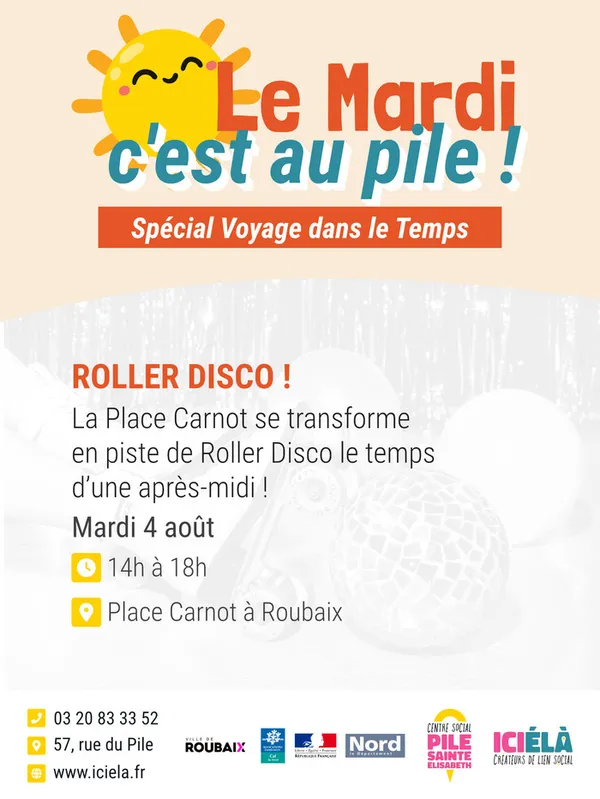 Roller Disco - Le Mardi C'est au Pile !
