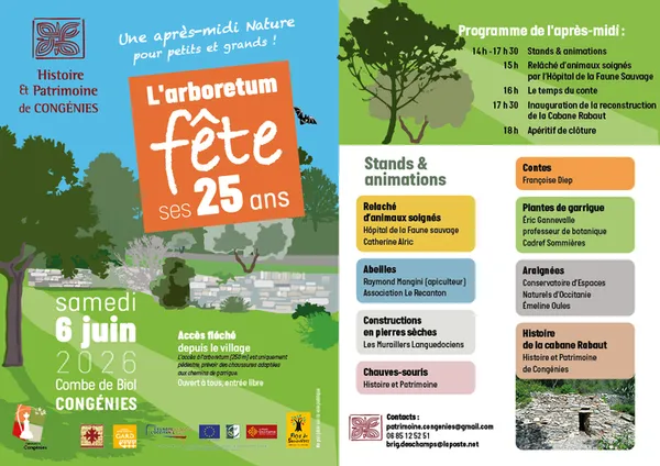 l'Arboretum fête ses 25 ans