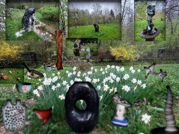 Noravision Sculpture Park —Céramique au jardin
Poétiques instants des eaux féeriques