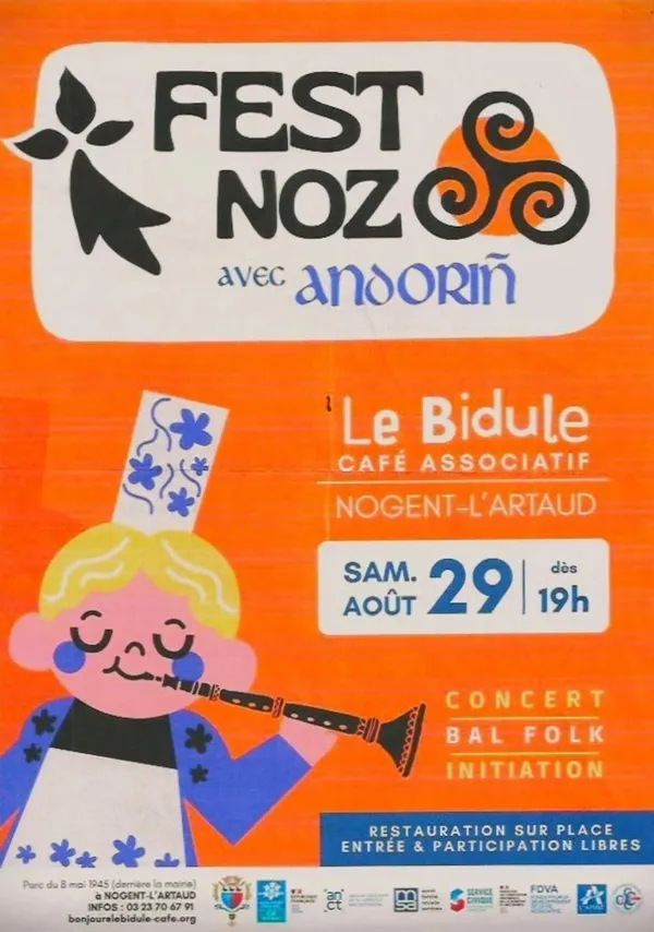 Fest Noz au Bidule de Nogent l'Artaud