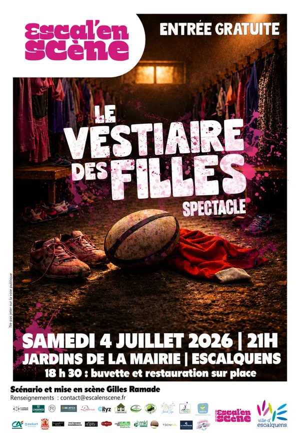 Spectacle Escal'en scène : "Le vestiaire des filles" !