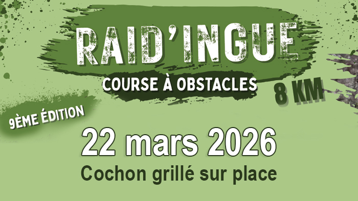 RAID’INGUE 2026 – La course la plus déjantée de l’année !