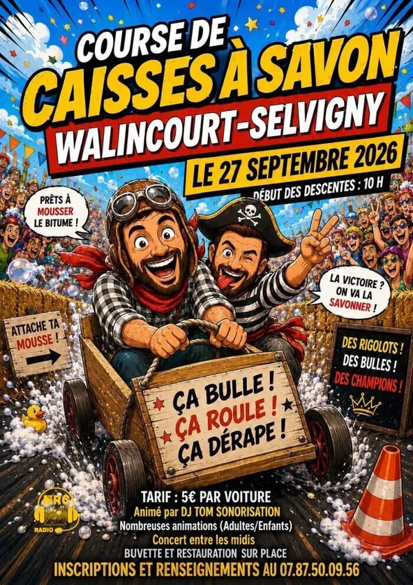 Course de caisses à savon