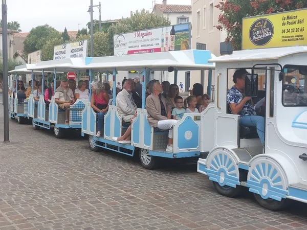 Visite guidée de Marseillan en petit train