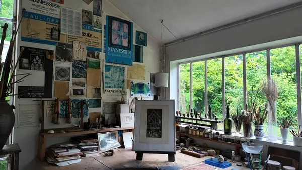 Découverte de l'atelier Manessier