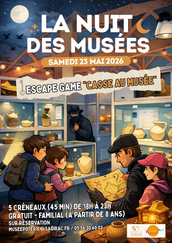 Soirée spéciale : Escape Game « Casse au musée »